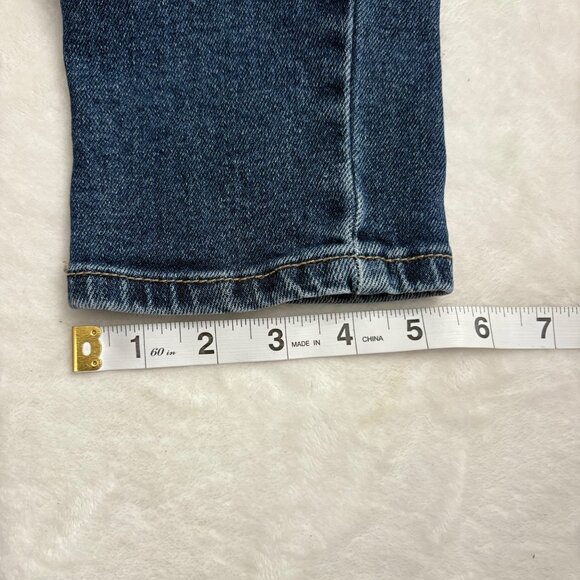 No Boundaries Two-Tone Distressed High-Waisted Skinny Jeans Womans Size 7 - Picture 7 of 8